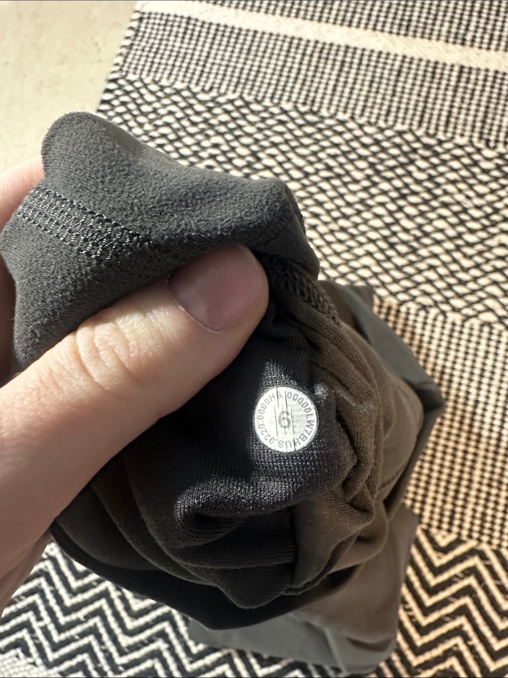 Lululemon Super-High Rise Align Short 6” - Grey - Picture 2 of 5